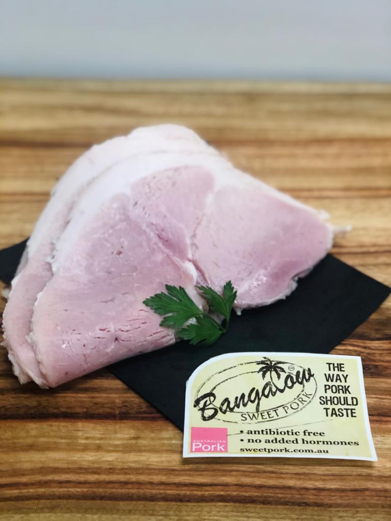 Bangalow Sweet Pork Sliced Ham (min 250g)